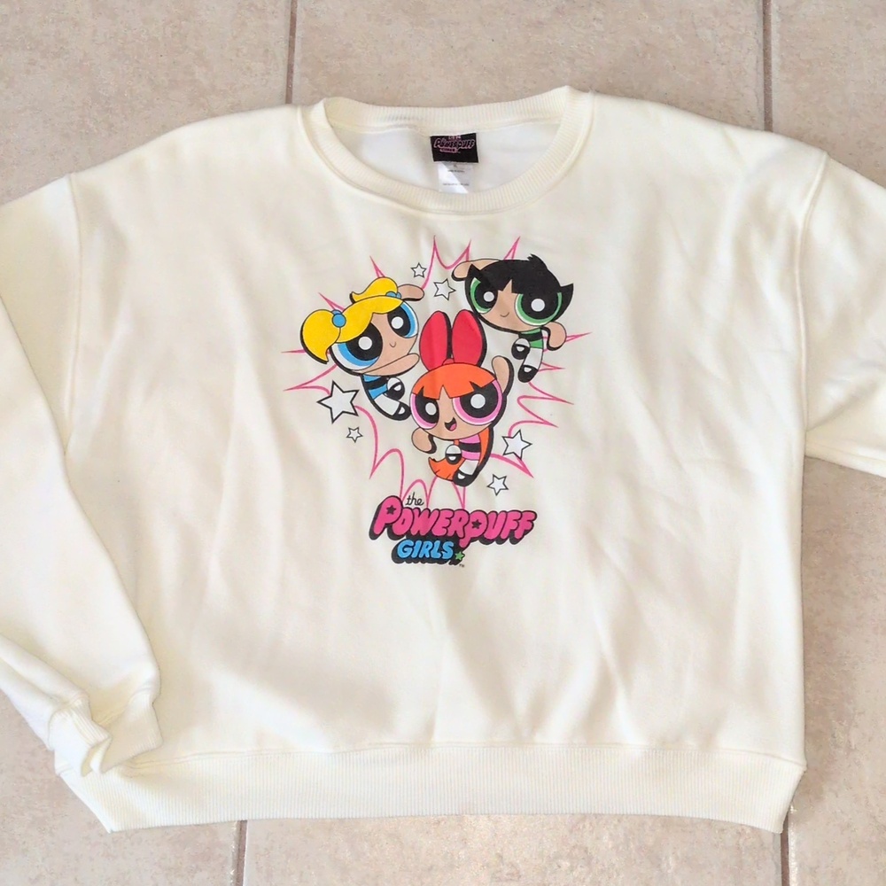 Power Puff Girls Sweatshirt Size Large